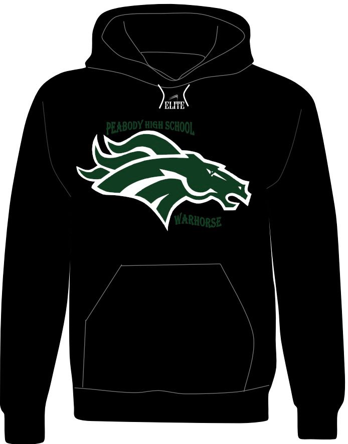 Peabody Football Warhorse Jacket - Black
