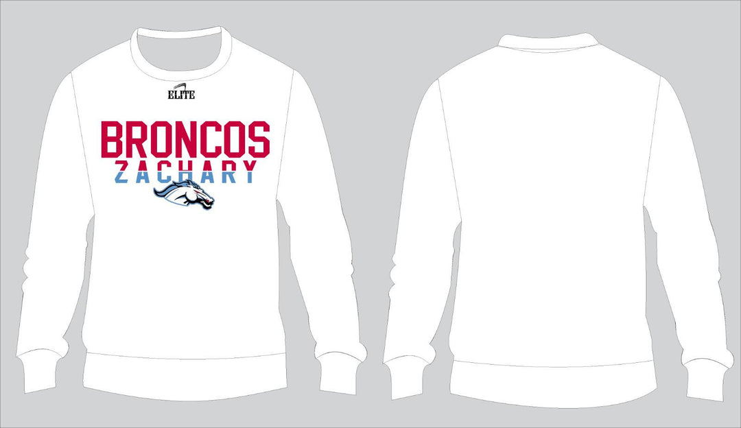 Broncos Crewneck - White
