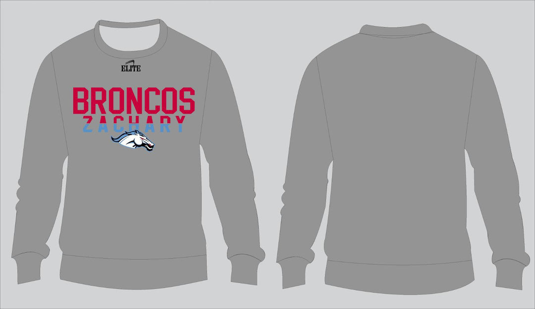 Broncos Crewneck - Grey