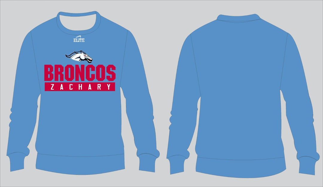 Broncos Logo Crewneck - Blue
