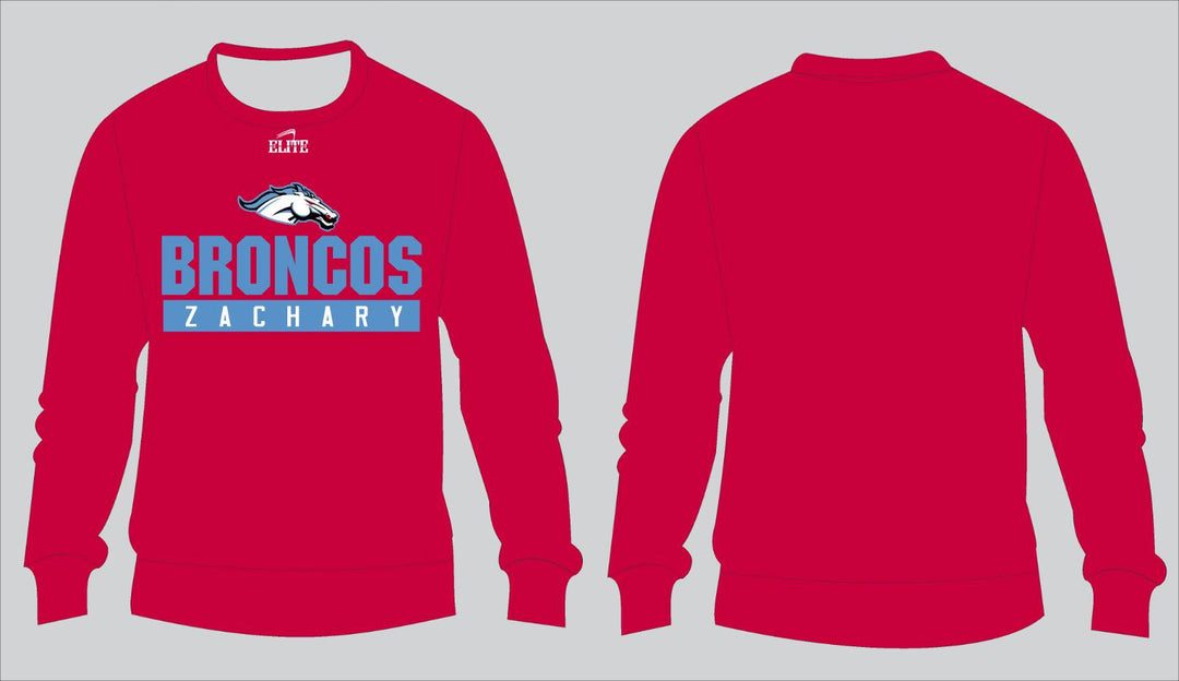 Broncos Logo Crewneck - Red