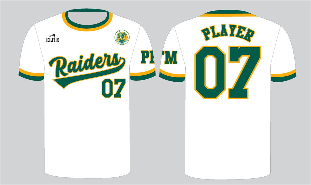 Park Forest Baseball Jersey - White