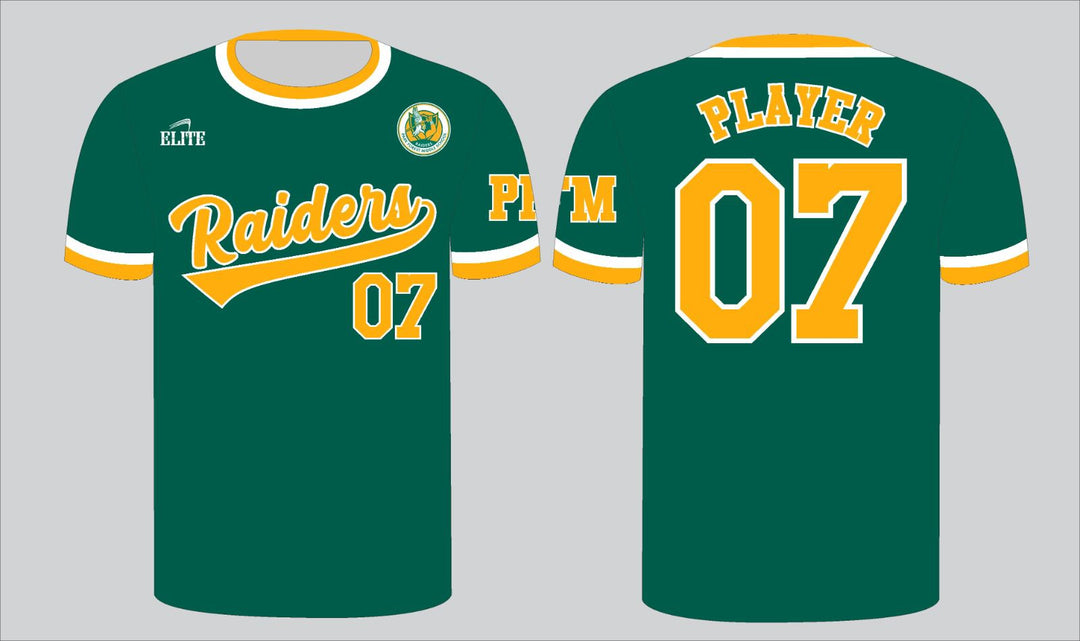 Park Forest Baseball Jersey - Green