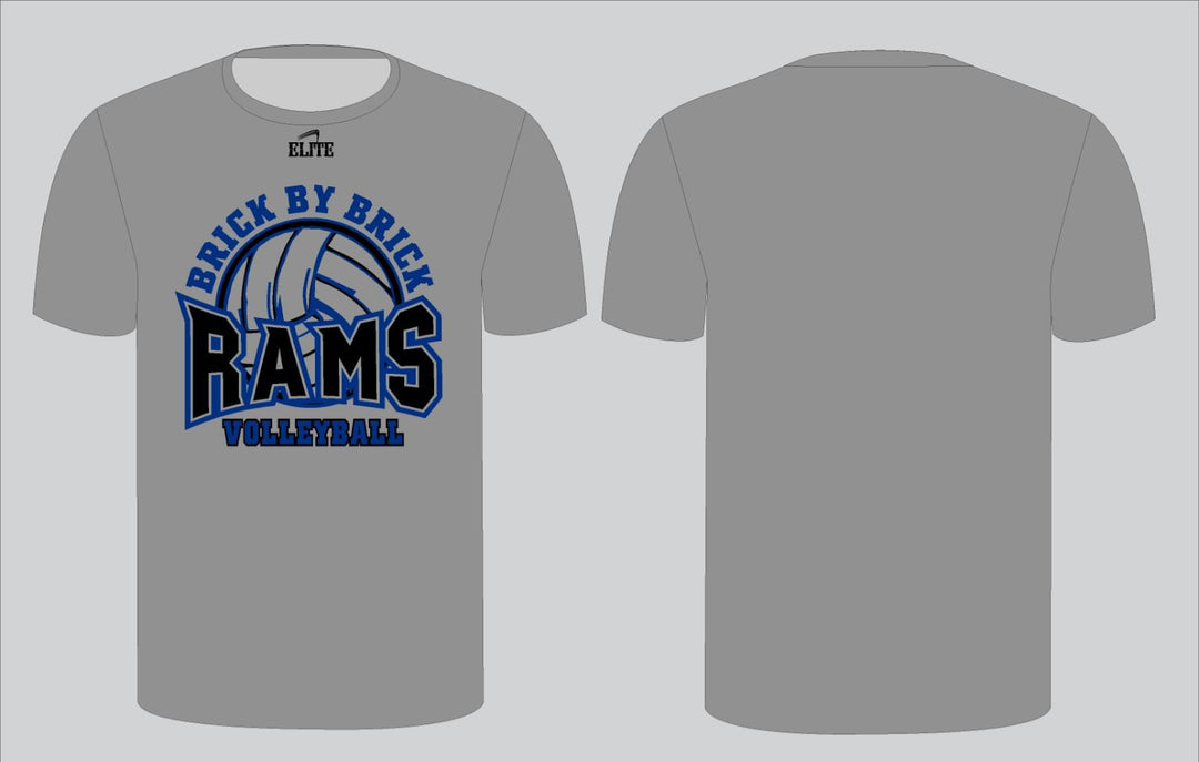 West St John Volleyball Team Spirit Shirt- Gray