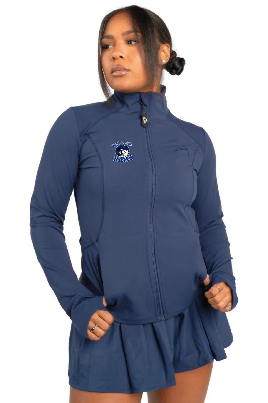 West St John Volleyball All Day Jacket- Blue