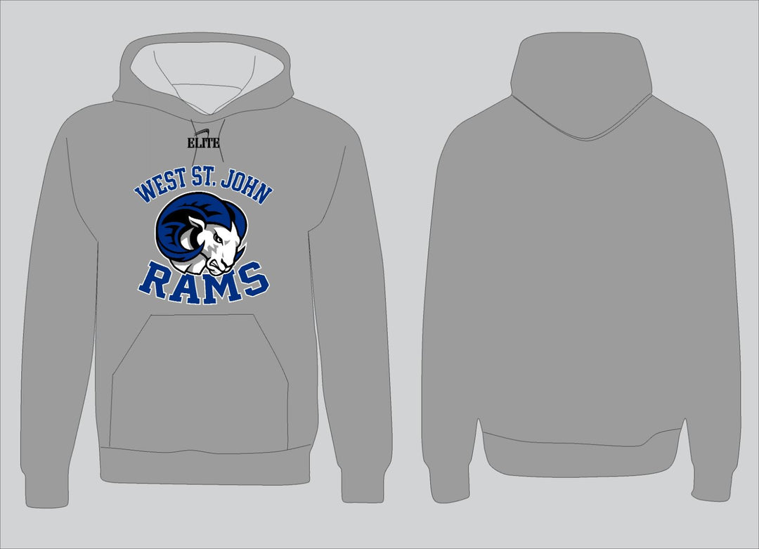 West St John Hoodie -Grey