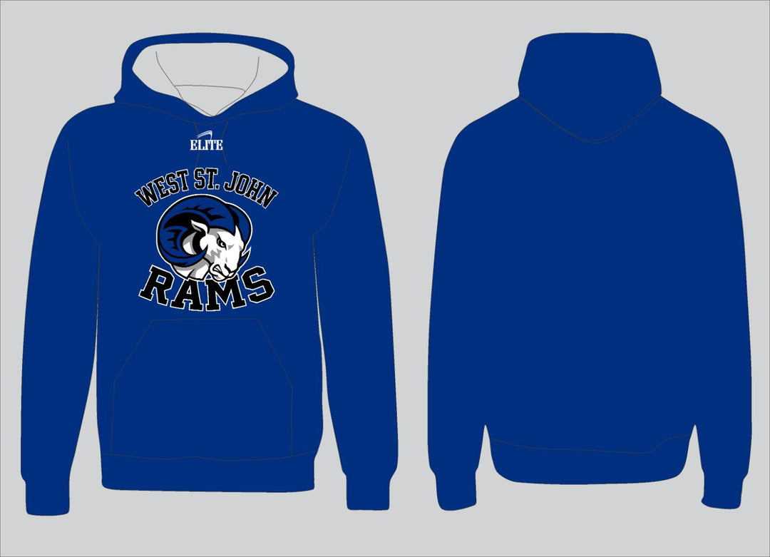 West St John Hoodie -Blue