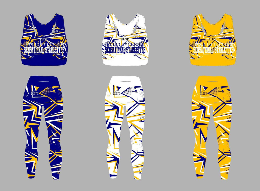 Helix Aviation Dance Package - Blue/White/Yellow