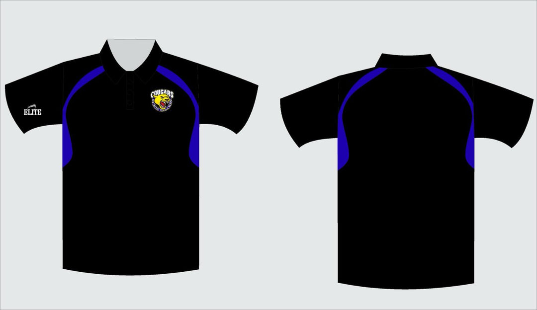 SOUTHEAST VOLLEYBALL TEAM SPORTS POLO - Black