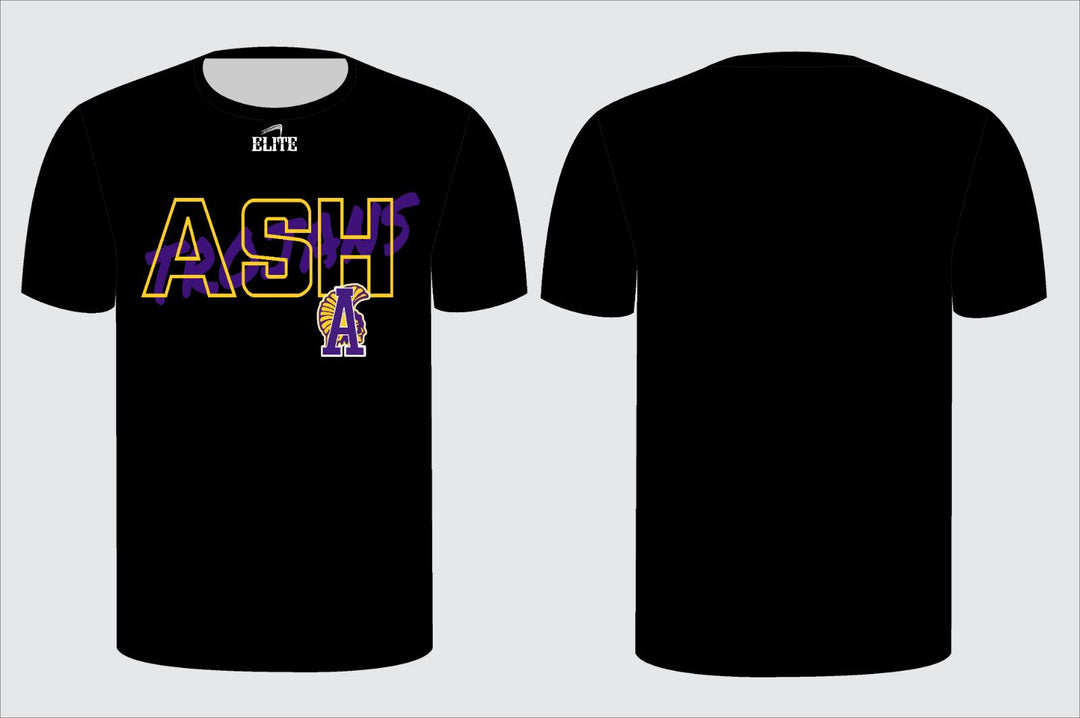 Alexandria High School Short Sleeve Shirt - Black
