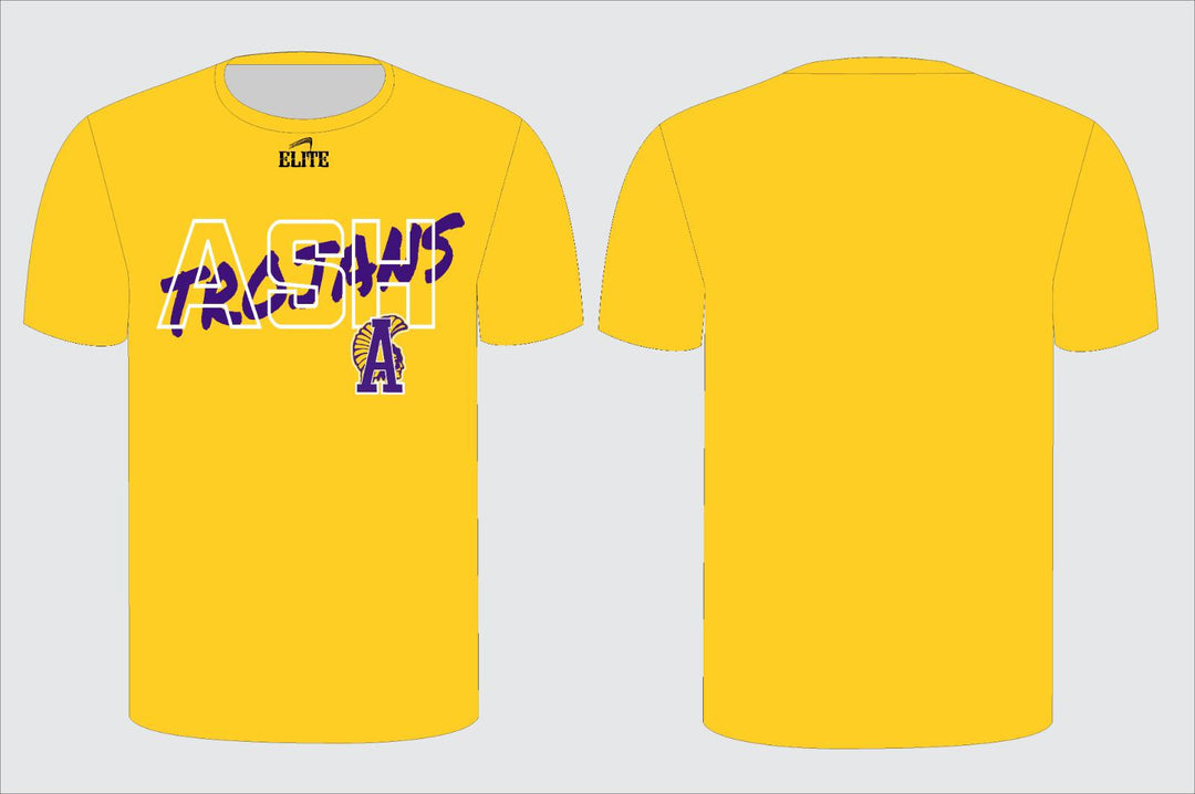 Alexandria High School Short Sleeve Shirt - Yellow