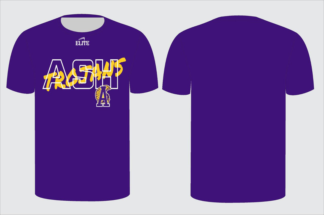 Alexandria High School Short Sleeve Shirt - Purple