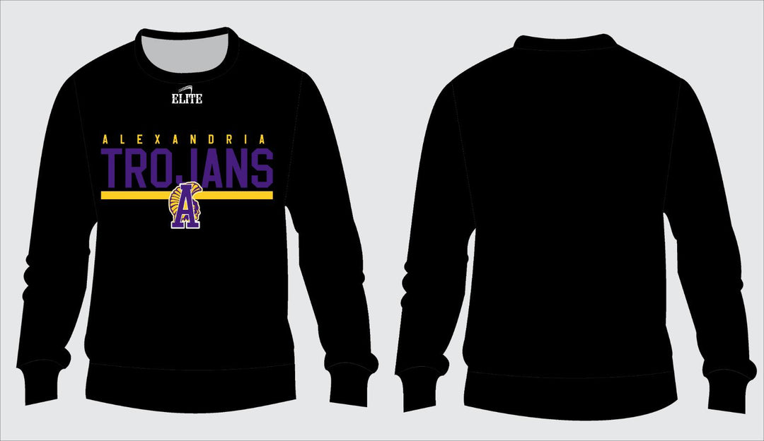 Alexandria Trojans Sweatshirt - Black