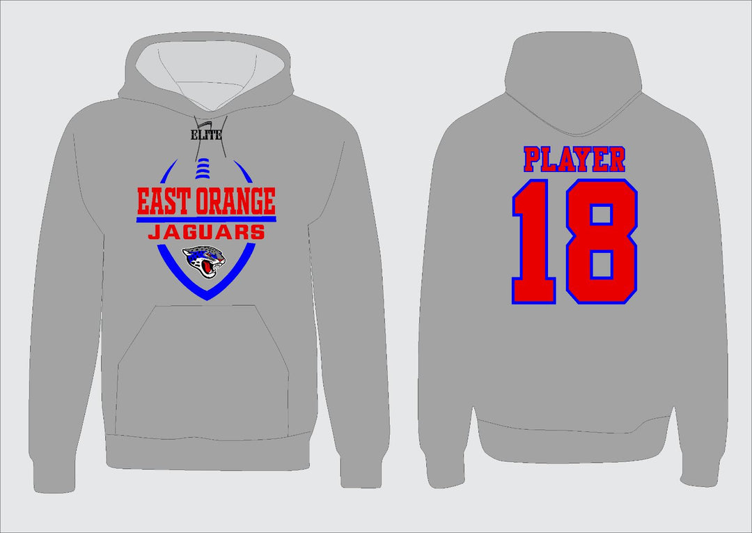 East Orange & Jaguars Hoodie - Grey