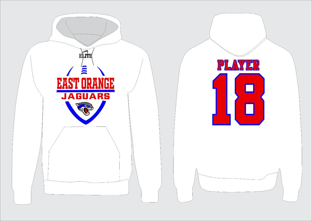 East Orange & Jaguars Hoodie - White