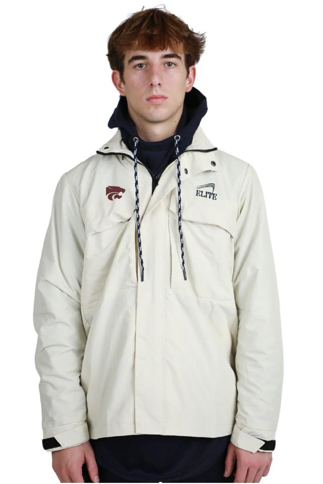 CENTRAL HS GIRL’S BASKETBALL FAN JACKET - White