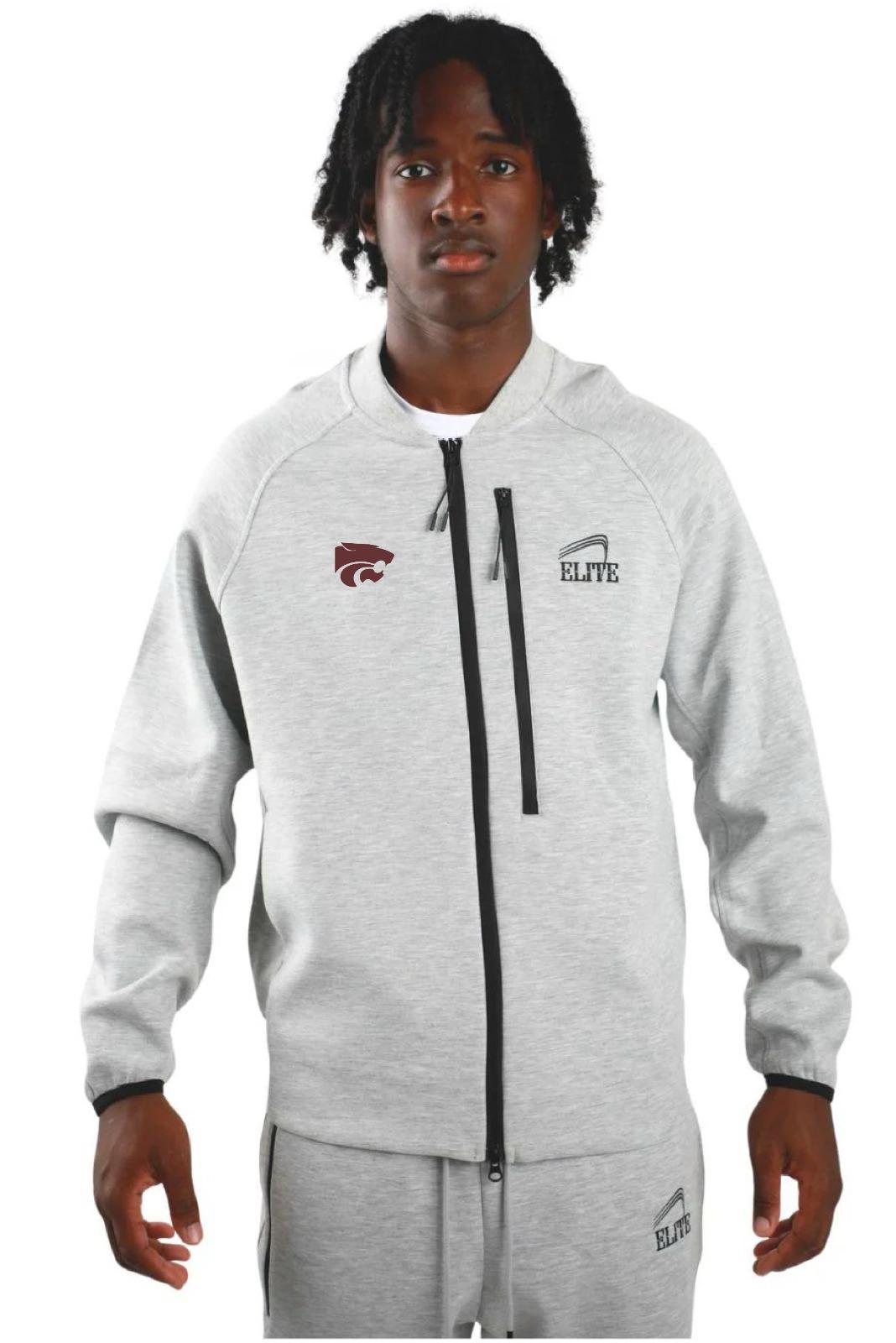 CENTRAL HS GIRL’S BASKETBALL FAN JACKET - White