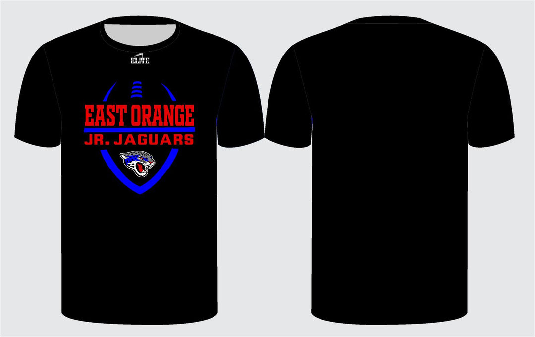 East Orange JR. Jaguars Half Sleeves Shirt - Black