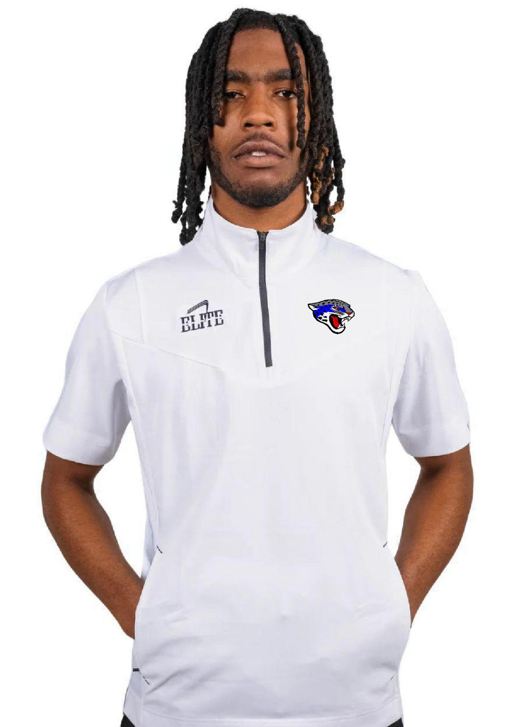East Orange JR. Jaguars Pullover - White