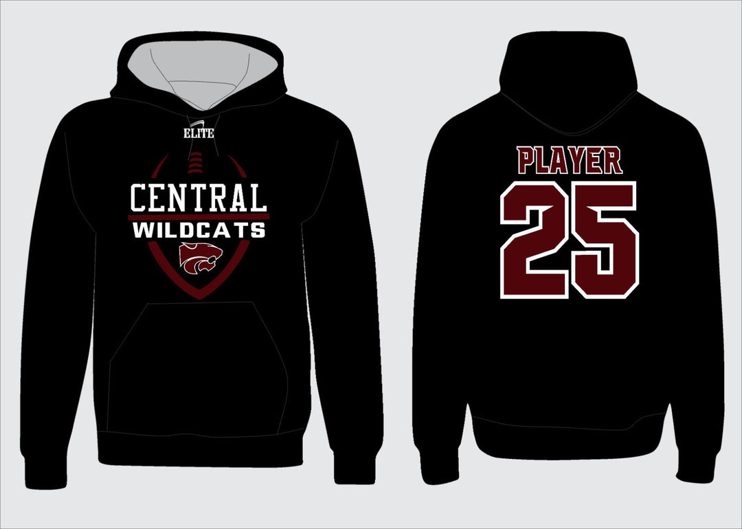 Central Wildcats Hoodie - Black