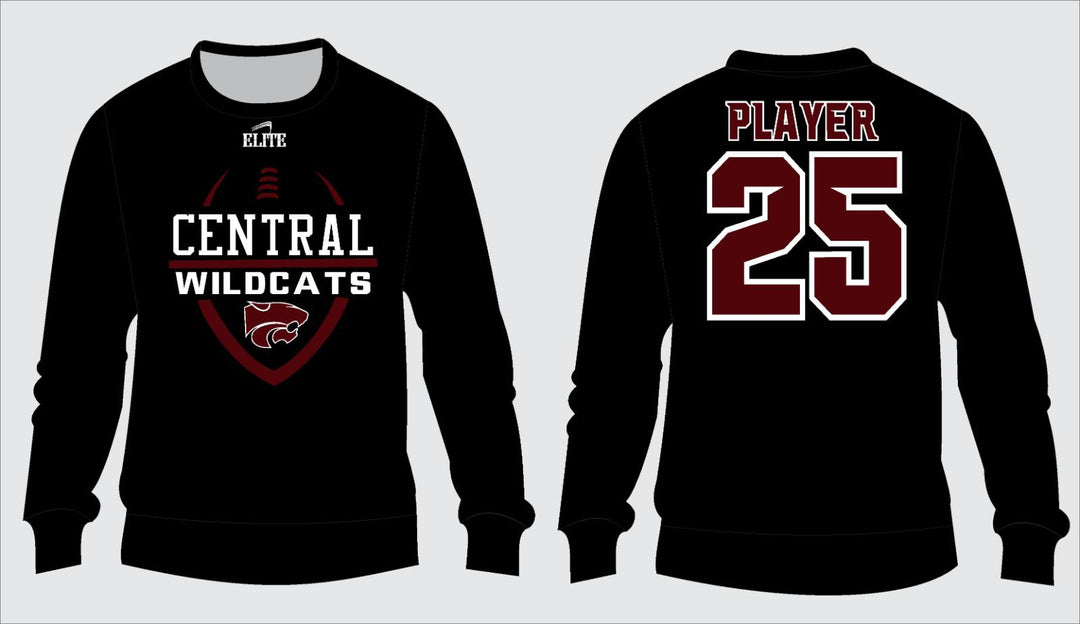 Central Wildcats Crewneck Shirt - Black