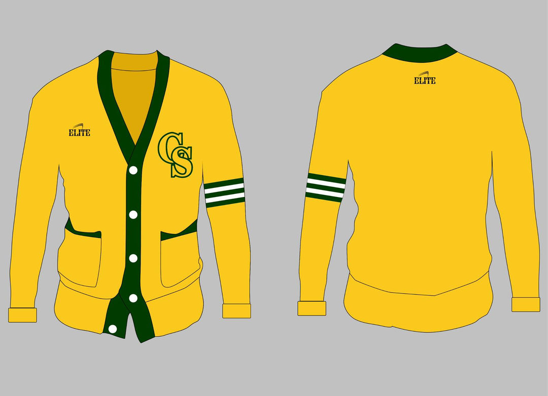 Captain Shreve Cardigan- Yellow