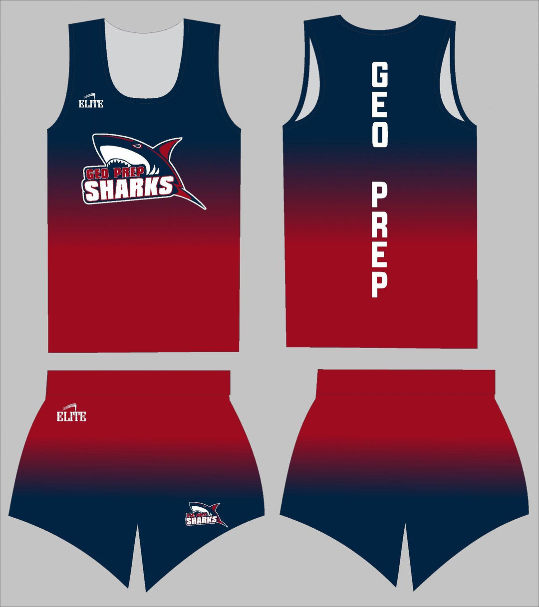 Boys Sharks Track Uniform