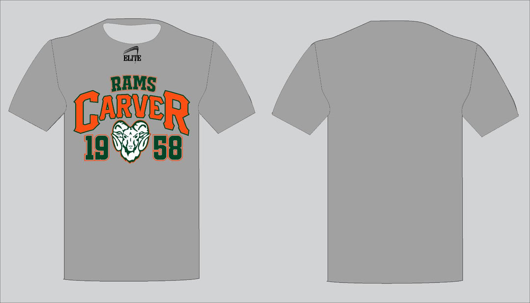 Carver Rams T-Shirt - Grey