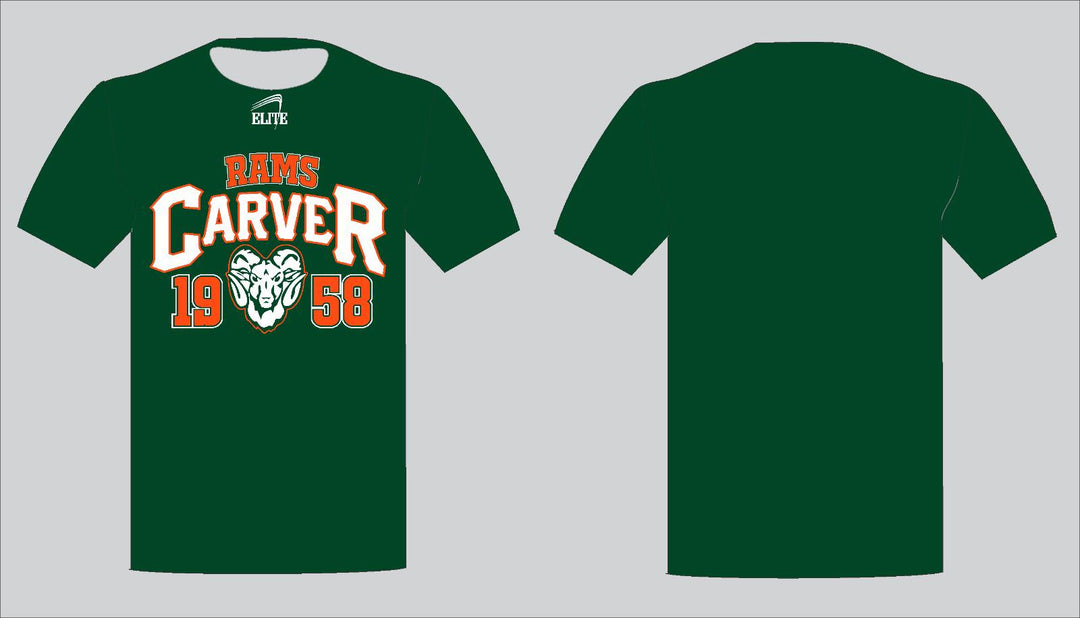 Carver Rams T-Shirt - Green