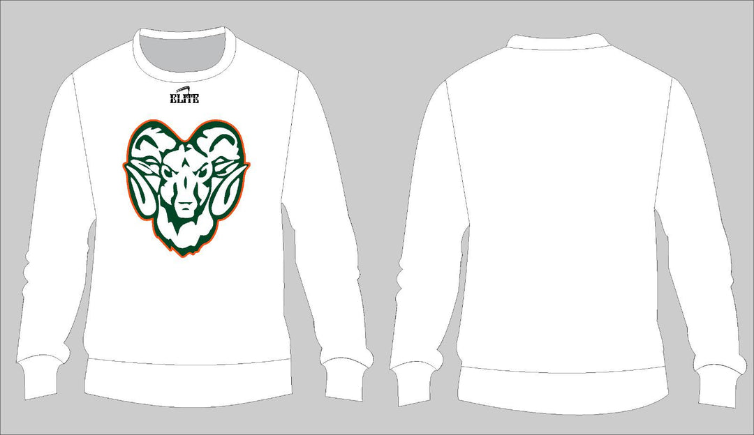 Rams Crewneck Sweatshirt - White