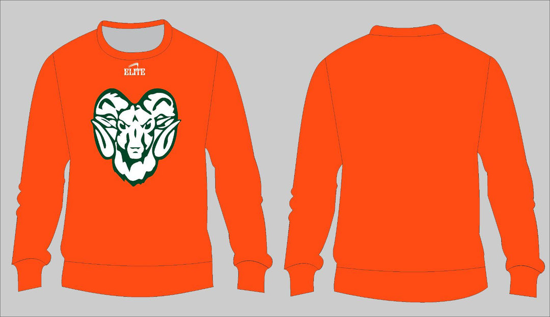 Rams Crewneck Sweatshirt - Orange