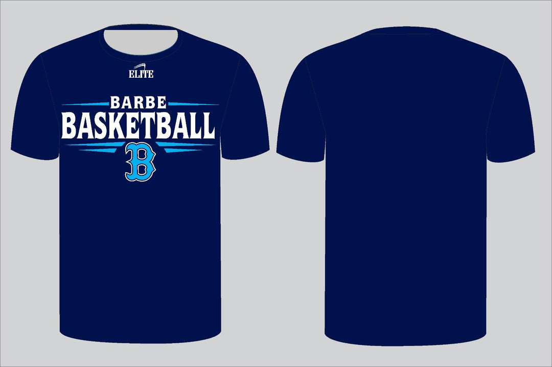 Barbe Basketball B T-Shirt - Navy Blue