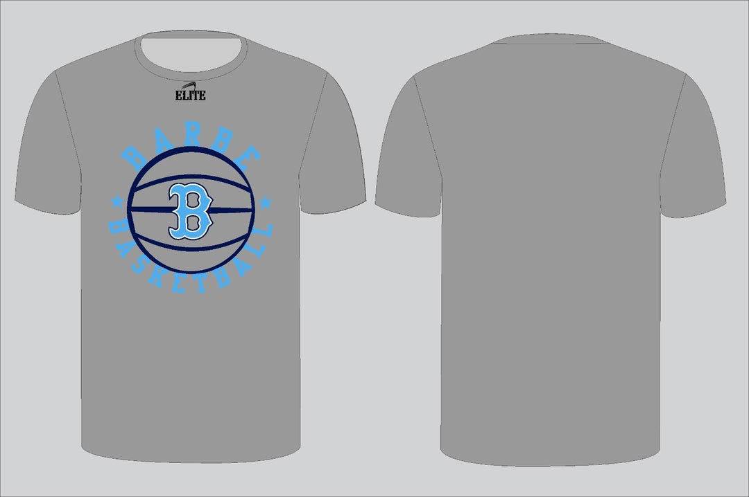 Barbe Basketball T-Shirt - Grey