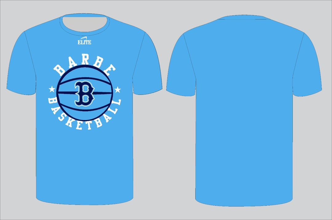 Barbe Basketball T-Shirt - Sky Blue