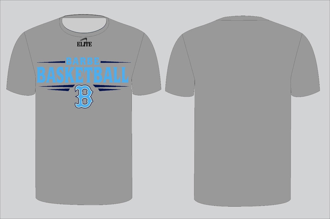 Barbe Basketball B T-Shirt - Grey