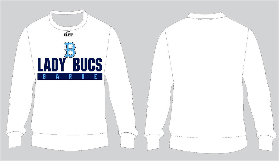 Lady Bucs Barbe Sweatshirt - White