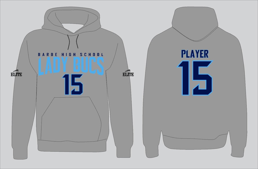 Lady Bucs Barbe Hoodie - Grey