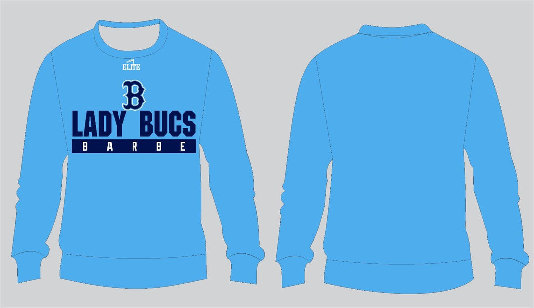 Lady Bucs Barbe Sweatshirt - Sky Blue