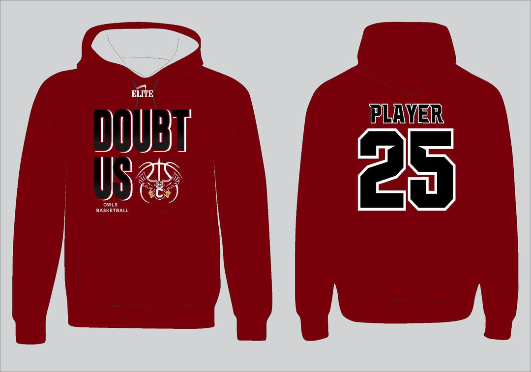 Chalmette Doubt Us Hoodie - Red
