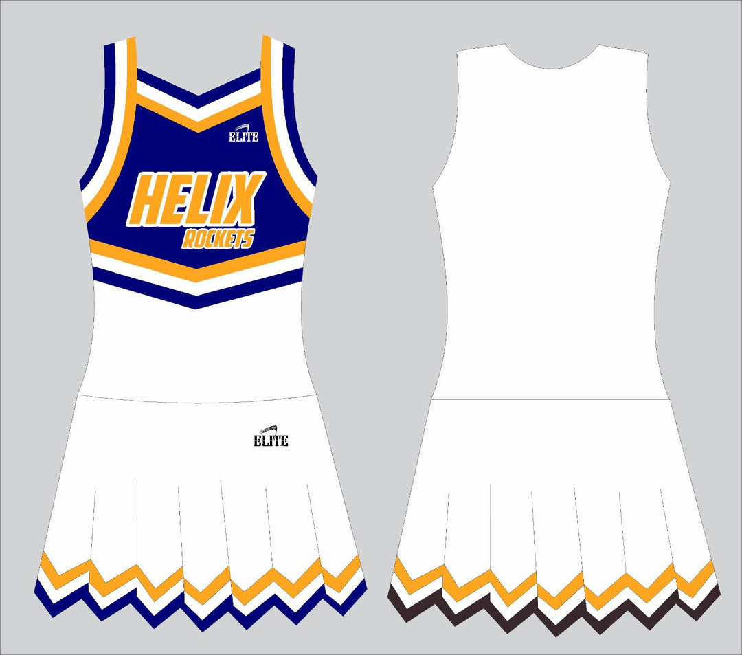 Helix Cheer Uniform- White