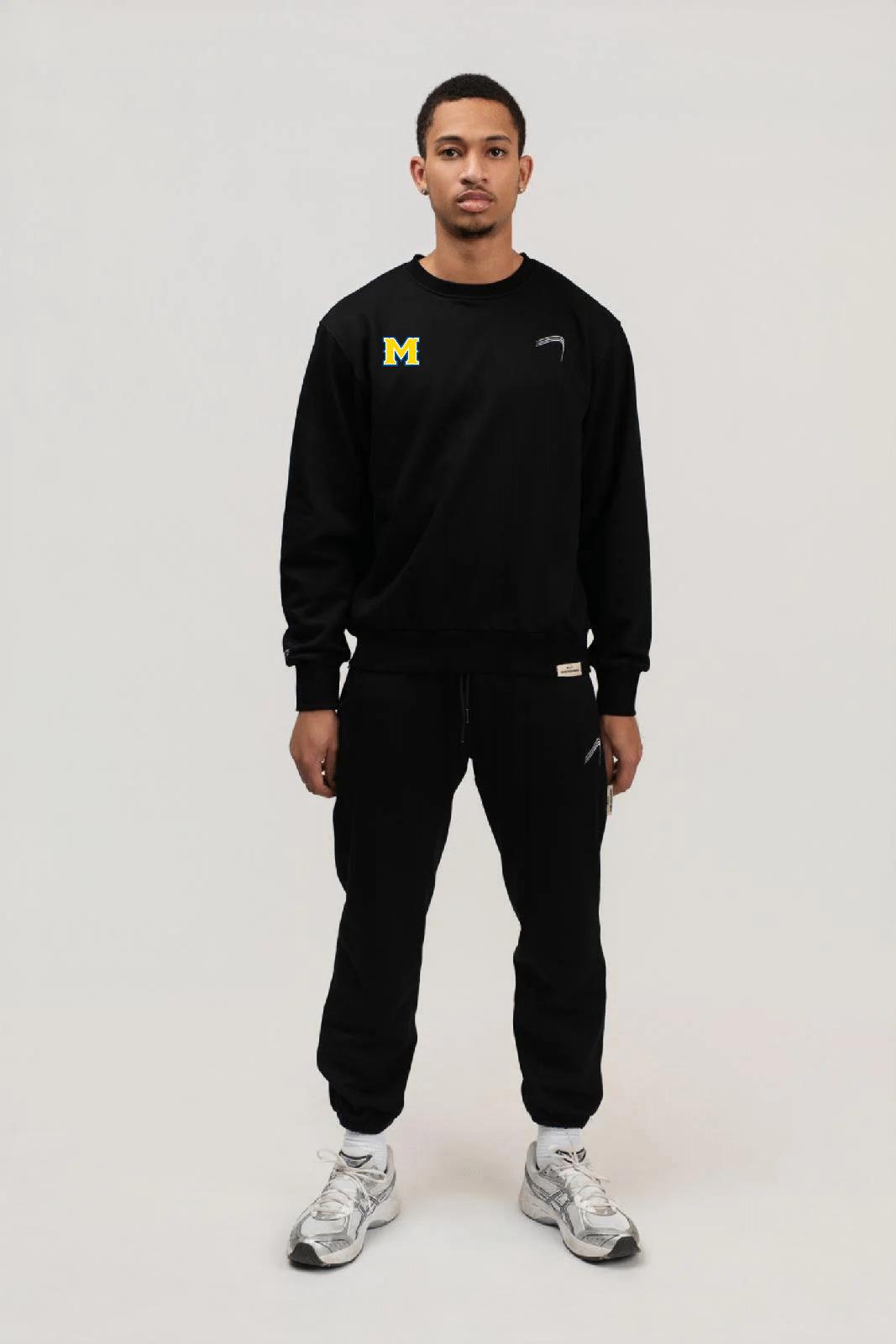 McNeese Crewneck Comfy Set - Black