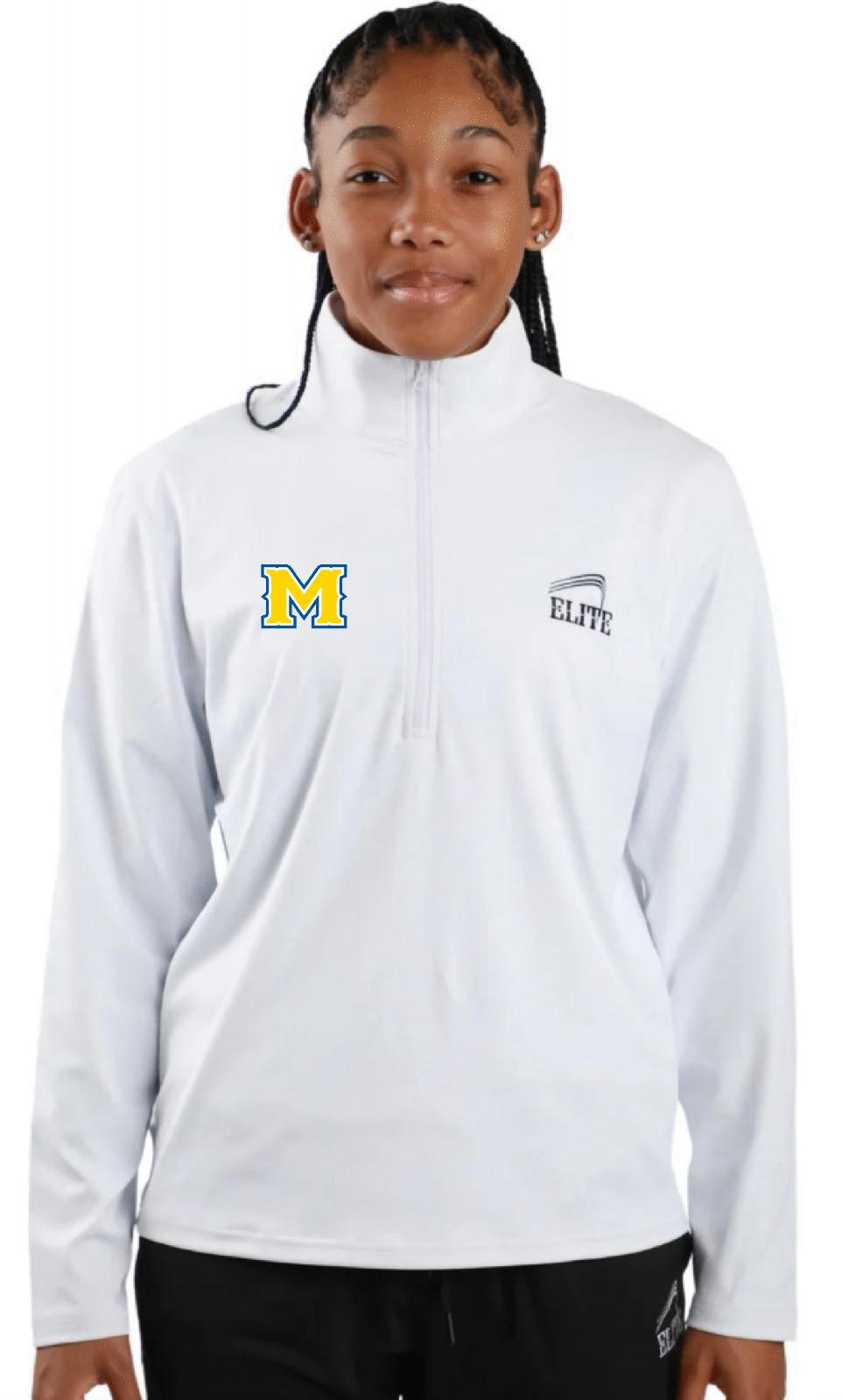 McNeese 1/4 Training Zip - White
