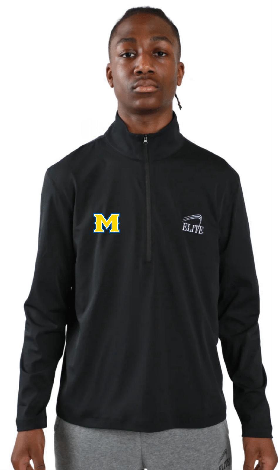 McNeese 1/4 Training Zip - Black