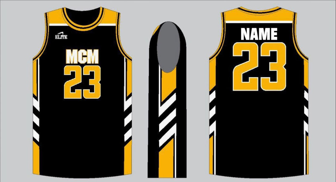 McMain MCM Basketball Jersey - Black