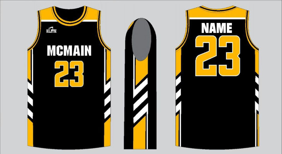 McMain Basketball Jersey - Black