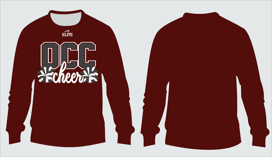 OCC Cheer Sweatshirt - Maroon