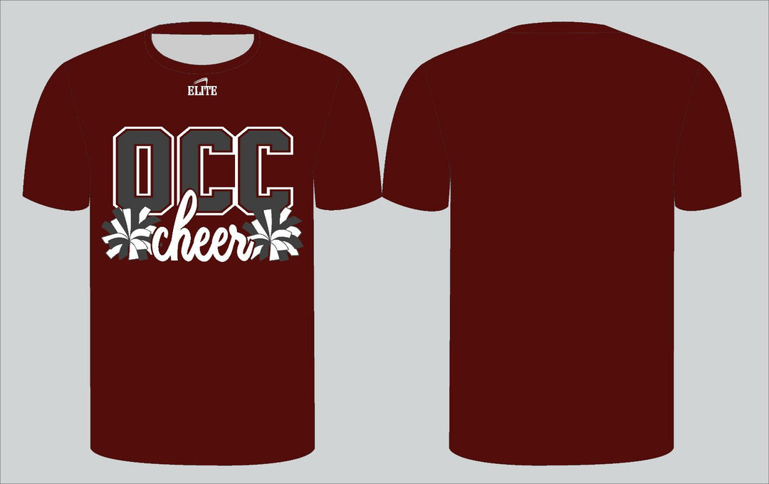 OCC Cheer T-Shirt - Maroon