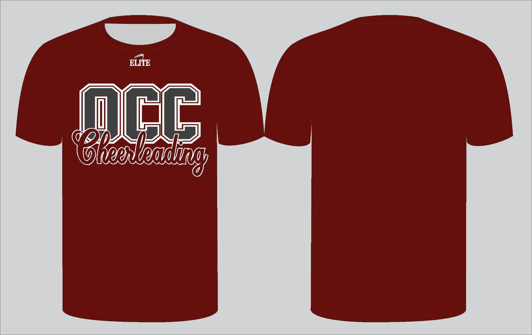 OCC Cheerleading T-Shirt - Maroon