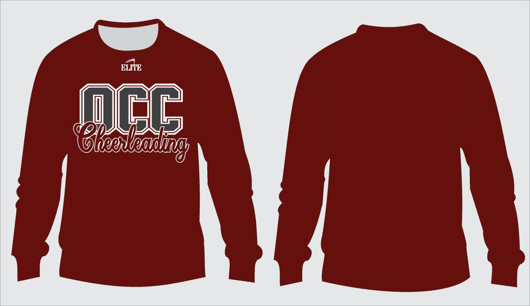 OCC Cheerleading Sweatshirt - Maroon