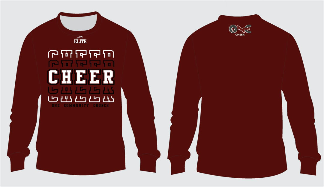 OCC Cheers Sweatshirt - Maroon